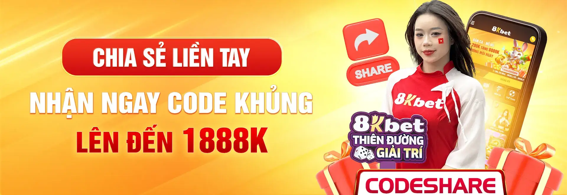 Giới thiệu 8kapp nhận quà